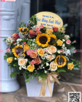 Lẵng Hoa - belovedbeyond.com