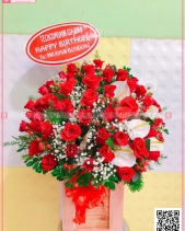 Hộp Hoa Hồng Đỏ - belovedbeyond.com