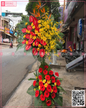 Kệ Hoa Chúc Mừng 2 Tầng - belovedbeyond.com