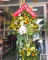 Kệ Hoa Chúc Mừng 2 Tầng - belovedbeyond.com