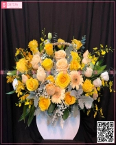 Lẵng Hoa Chúc Mừng - belovedbeyond.com