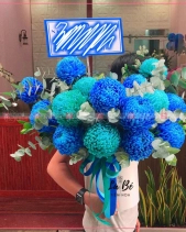 Cúc Mẫu Đơn Xanh - belovedbeyond.com