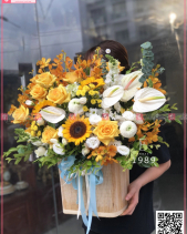 Lẵng Hoa - belovedbeyond.com