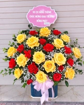 Lẵng Hoa Hồng - belovedbeyond.com