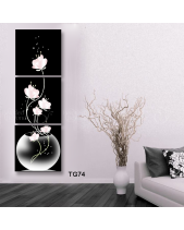 Bộ 3 Tranh Canvas Hình Vuông  12 - belovedbeyond.com