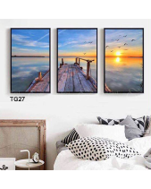 Bộ 3 Tranh Hình Chữ Nhật 01 - belovedbeyond.com