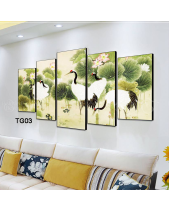 Bộ 5 Bức Tranh Ghép 03 - belovedbeyond.com