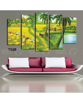 Bộ 5 Bức Tranh Ghép 21 - belovedbeyond.com