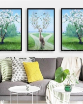 Tranh Hươu Sừng Cây Tgh649 - belovedbeyond.com