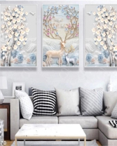 Tranh Hươu Sừng Cây Tgh670 - belovedbeyond.com