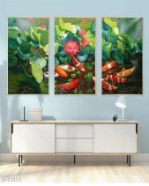 Tranh Cửu Ngư Quần Hội Tgh685 - belovedbeyond.com