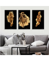 Tranh Cá Vàng Nghệ Thuật Tgh689 - belovedbeyond.com