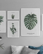 Tranh Phòng Bếp Những Chiếc Lá Xanh Np39 - belovedbeyond.com