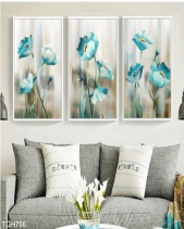 Tranh Cành Hoa Lam Tgh706 - belovedbeyond.com