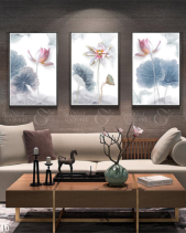 Tranh Hoa Sen Nghệ Thuật Tgh710 - belovedbeyond.com