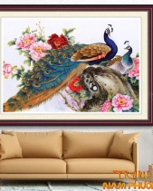 Tranh Treo Tường Chim Công 3D 845Ttn - belovedbeyond.com