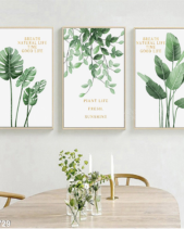Tranh Lá Cây Thiên Nhiên Tgh729 - belovedbeyond.com