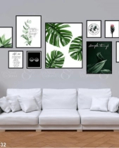 Tranh Bộ 9 Tấm Lá Cây Tgh732 - belovedbeyond.com