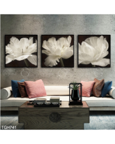 Tranh Hoa Tulip Trắng Tgh741 - belovedbeyond.com