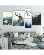 Tranh Rừng Thiên Nhiên Tgh742 - belovedbeyond.com
