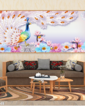 Tranh Chú Chim Công Tgh748 - belovedbeyond.com