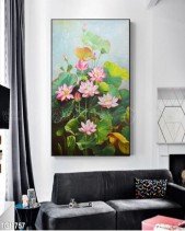 Tranh Hoa Sen Tgh757 - belovedbeyond.com