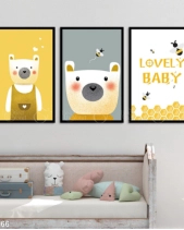 Tranh Chú Gấu Tgh766 - belovedbeyond.com