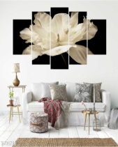 Tranh Hoa Tulip Trắng Tgh788 - belovedbeyond.com