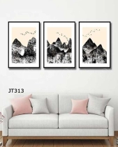 Tranh Dãy Núi Nghệ Thuật Jt313 - belovedbeyond.com