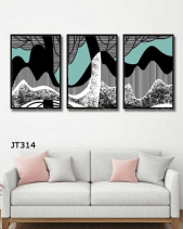 Tranh Trừu Tượng Jt314 - belovedbeyond.com