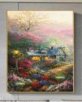 Tranh Phong Cảnh Ngôi Làng Tgh810 - belovedbeyond.com