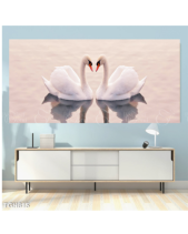 Tranh Đôi Thiên Nga Tình Yêu Tgh815 - belovedbeyond.com