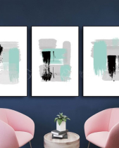 Tranh Trừu Tượng Nghệ Thuật Tgh2490 - belovedbeyond.com