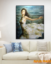 Tranh Cô Gái Nghệ Thuật Tgh2280 - belovedbeyond.com