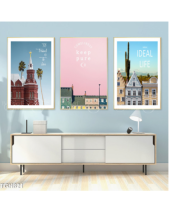 Tranh Những Ngôi Nhà Tgh821 - belovedbeyond.com