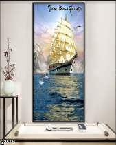 Tranh Thuyền Buồm Và Biển Đẹp 225Tb - belovedbeyond.com