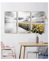 Tranh Cây Cầu Vàng Tgh856 - belovedbeyond.com