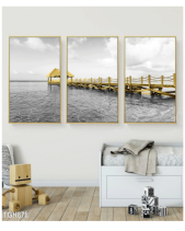 Tranh Cây Cầu Vàng Tgh878 - belovedbeyond.com