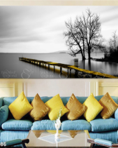 Tranh Cây Cầu Vàng Tgh886 - belovedbeyond.com