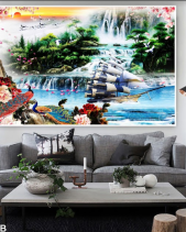 Tranh Phong Cảnh Thuận Buồm Xuôi Gió 026Tb - belovedbeyond.com