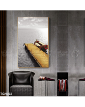 Tranh Cây Cầu Vàng Tgh902 - belovedbeyond.com