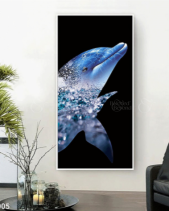 Tranh Cá Voi Nghệ Thuật Tgh905 - belovedbeyond.com