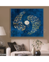Tranh Đàn Cá Nghệ Thuật Tgh909 - belovedbeyond.com
