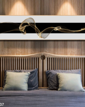 Tranh Sóng Vàng Nghệ Thuật Tgh937 - belovedbeyond.com