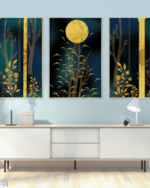 Tranh Cây Và Đàn Chim Dưới Trăng Tgh948 - belovedbeyond.com