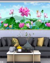 Tranh Treo Tường Hoa Sen 965Tck - belovedbeyond.com