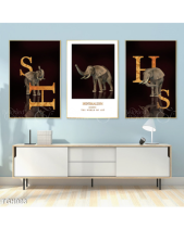 Tranh Chú Voi Tgh993 - belovedbeyond.com