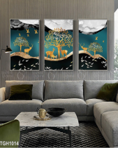 Tranh Hươu Và Cây Tgh1014 - belovedbeyond.com