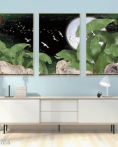Tranh Lá Dưới Trăng Tgh1038 - belovedbeyond.com