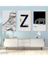 Tranh Chú Ngựa Vằn Tgh1063 - belovedbeyond.com